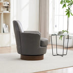 Fauteuils pivotants en similicuir PU à 360 degrés pour salon, chambre à coucher