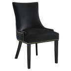 Chaises de salle à manger en velours Marquis - Lot de 2