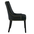 Chaises de salle à manger en velours Marquis - Lot de 2