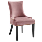 Chaises de salle à manger en velours Marquis - Lot de 2