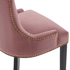 Chaises de salle à manger en velours Marquis - Lot de 2