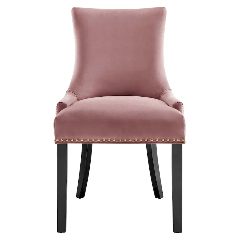 Chaises de salle à manger en velours Marquis - Lot de 2