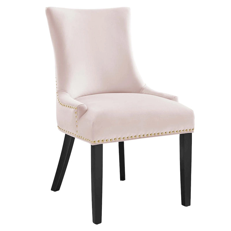 Chaises de salle à manger en velours Marquis - Lot de 2