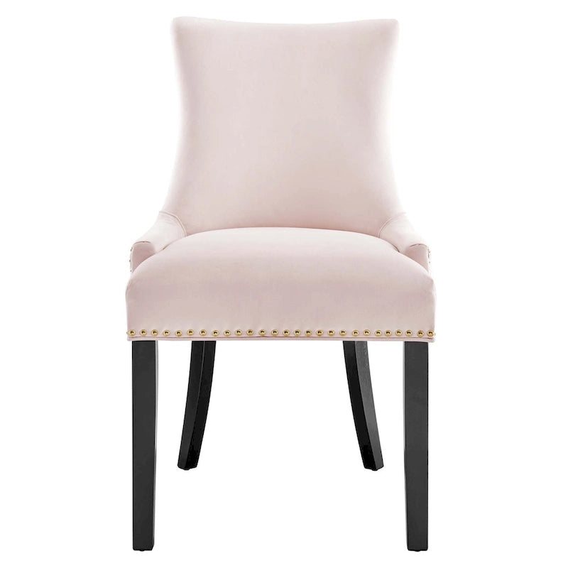 Chaises de salle à manger en velours Marquis - Lot de 2