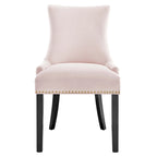 Chaises de salle à manger en velours Marquis - Lot de 2