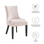 Chaises de salle à manger en velours Marquis - Lot de 2