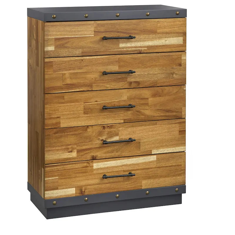 Ensemble commode et table de chevet 2 pièces Drake