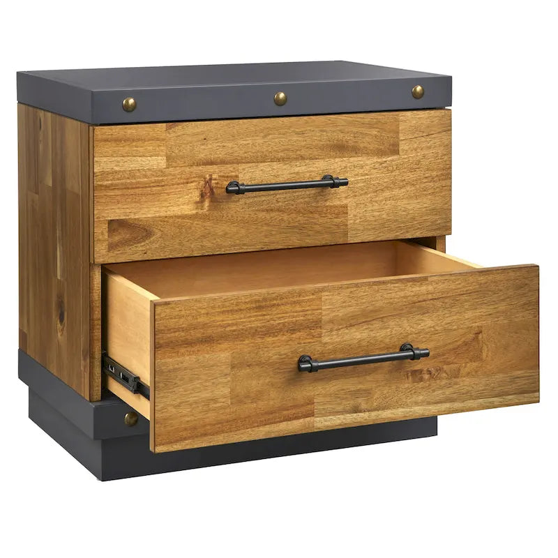Ensemble commode et table de chevet 2 pièces Drake