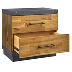 Ensemble commode et table de chevet 2 pièces Drake