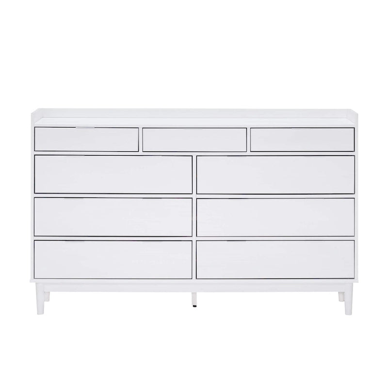 Commode en bois massif haut de gamme style galerie moderne