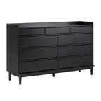 Commode en bois massif haut de gamme style galerie moderne