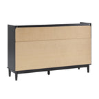 Commode en bois massif haut de gamme style galerie moderne