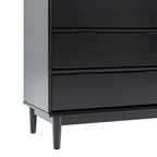 Commode en bois massif haut de gamme style galerie moderne