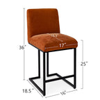 Tabouret de comptoir (lot de 2)