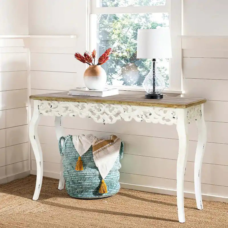 Console et table d'entrée victoriennes Anin