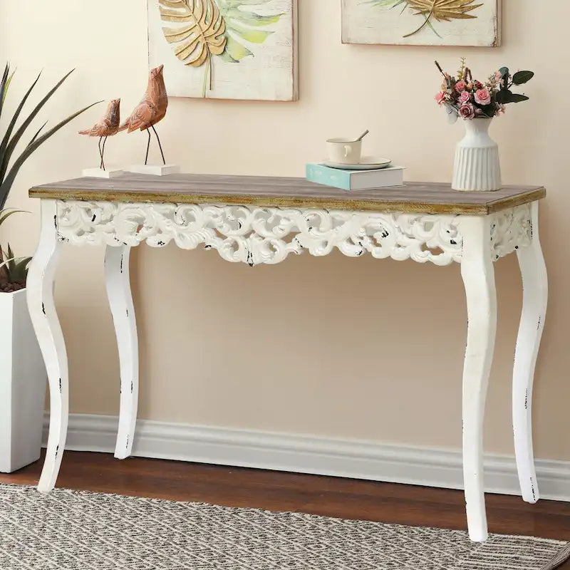 Console et table d'entrée victoriennes Anin