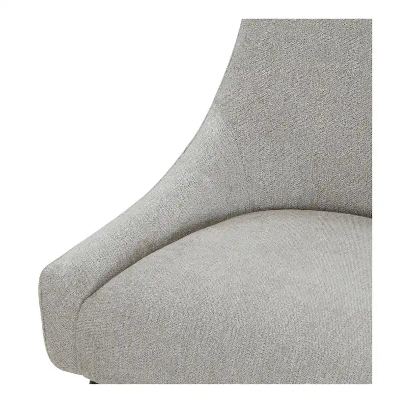 Chaise de salle à manger Irina en velours avec pieds en acier inoxydable