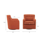 Fauteuil pivotant à 360 degrés Jayne