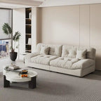 Causeuse canapé sectionnel moderne 105 en velours poncé Cloud pour salon