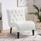 Fauteuil lounge rembourré sans accoudoirs