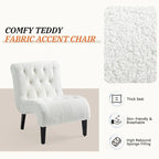 Fauteuil lounge rembourré sans accoudoirs