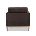 Chaise longue Knox 65 en velours performant de style ferme moderne