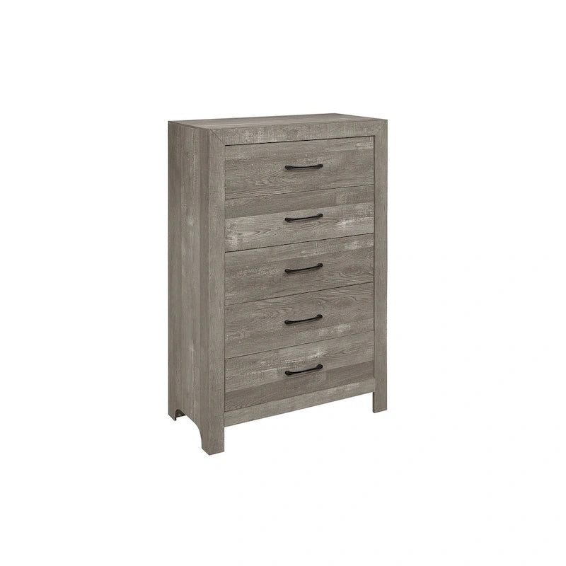 Chambre à coucher moderne 3 pièces Tabina gris