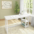 Bureau avec étagères à livres