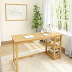 Bureau avec étagères à livres