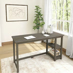 Bureau avec étagères à livres