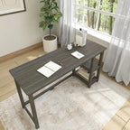 Bureau avec étagères à livres