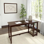 Bureau avec étagères à livres