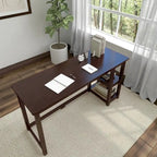 Bureau avec étagères à livres