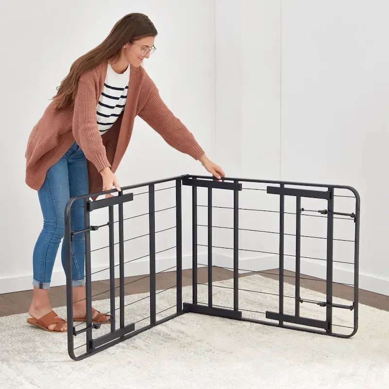 Cadre de lit plateforme pliable
