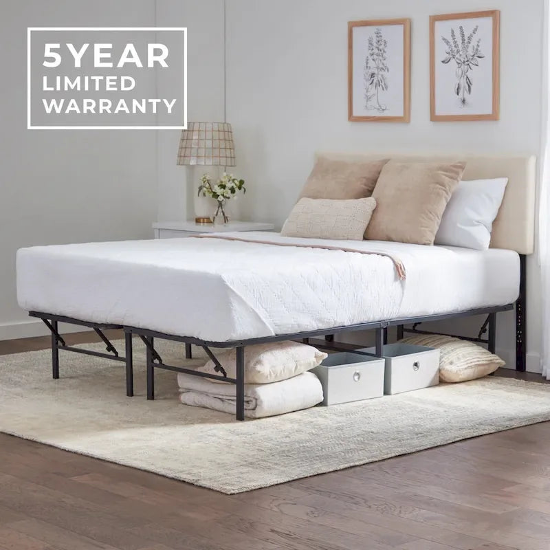 Cadre de lit plateforme pliable