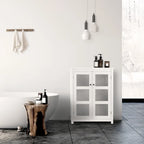 Teamson Home Conner Two-Door Floor Storage Accent Cabinet