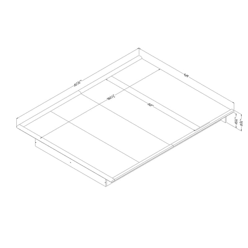 Lit plateforme Étape Un
