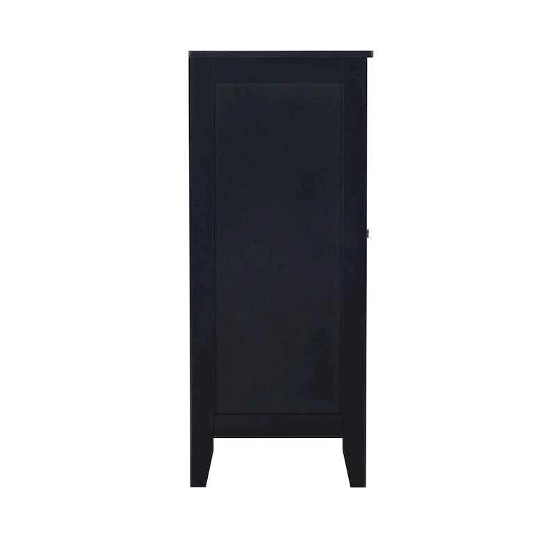 Petit meuble noir Ava