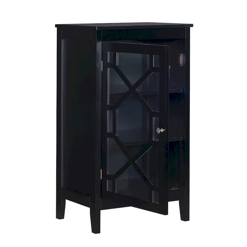 Petit meuble noir Ava