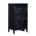 Petit meuble noir Ava