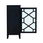 Petit meuble noir Ava