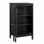 Petit meuble noir Ava