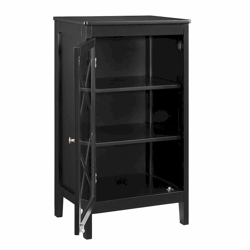 Petit meuble noir Ava