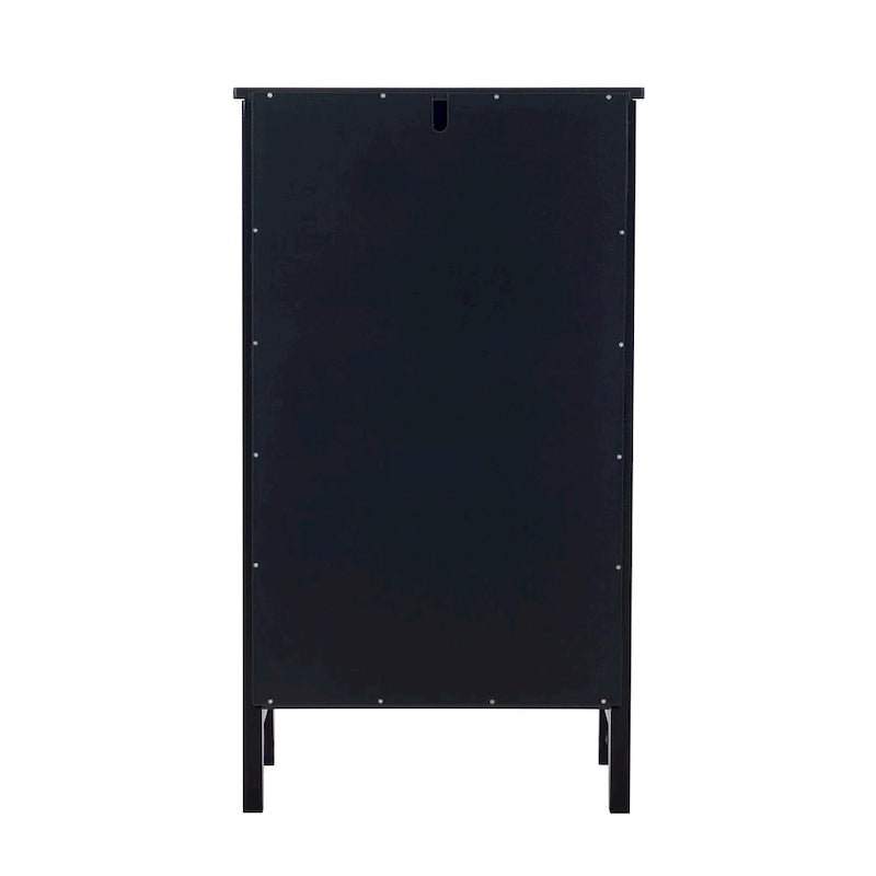 Petit meuble noir Ava