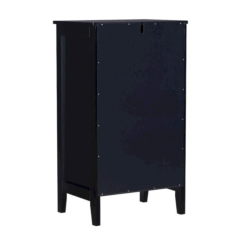 Petit meuble noir Ava