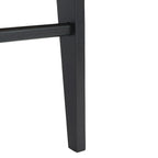 Chaise de salle à manger tressée Justice (lot de 2) - 48,26 cm L x 60,96 cm P x 88,9 cm H - 48,26L x 60,96P x 88,9H