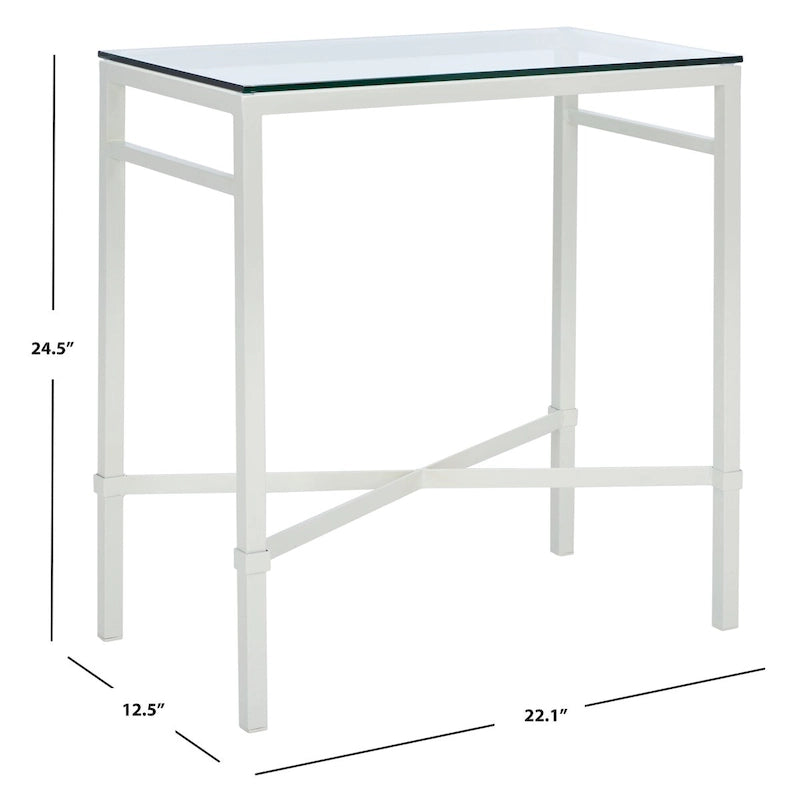 Table d'appoint Vallie - 22 L x 13 P x 25 H - 22Lx13Px25H