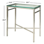 Table d'appoint Vallie - 22 L x 13 P x 25 H - 22Lx13Px25H