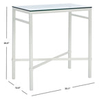 Table d'appoint Vallie - 22 L x 13 P x 25 H - 22Lx13Px25H