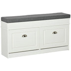 Modern Shoe Rack Bench for Entryway